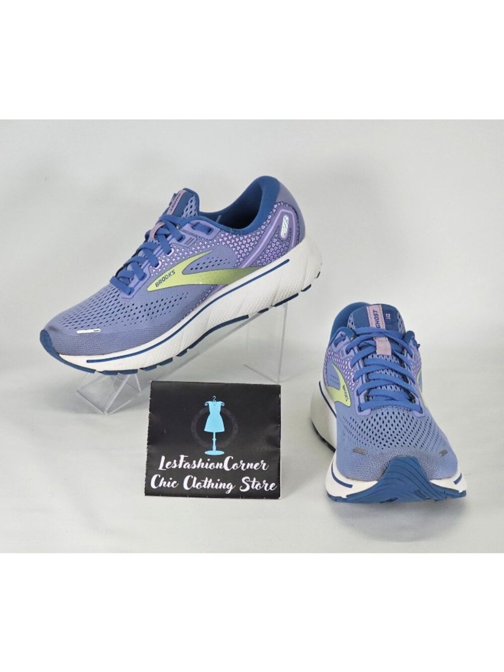 Brooks Women's Purple White Ghost 14  Running Shoes Size 9.5 2855